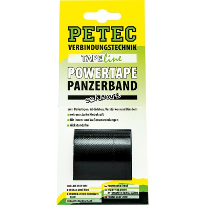 POWER Tape 5mx50mm schwarz PETEC_1