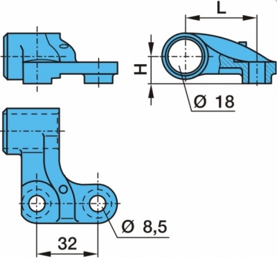 Sensorhalter rechts BPW_1