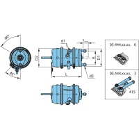 Federspeicher 16/24" BPW