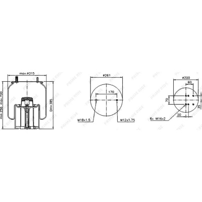 Soufflet à air avec piston en plastiq, Prime-Ride_0