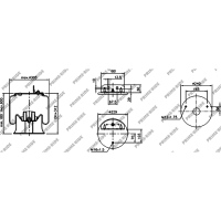 Soufflet à air et avec piston en acier, Prime-Ride