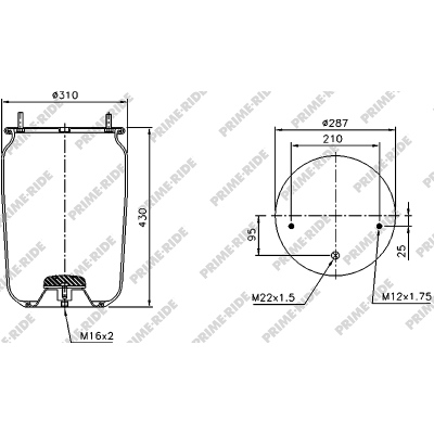 Soufflet à air et avec piston, Prime-Ride_0