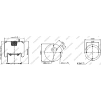 Soufflet à air et avec piston en acier, Prime-Ride