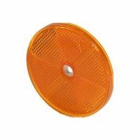 Catadioptre rond orange 80mm