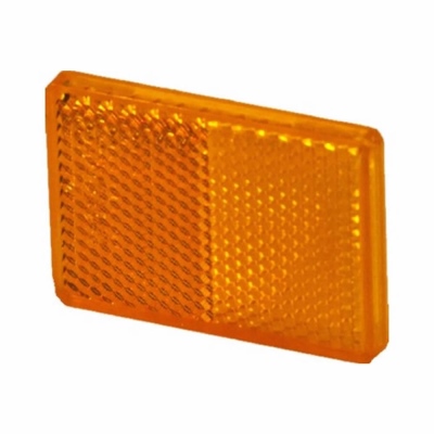 Catadioptre rectangulaire orange 56x39mm_0