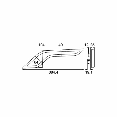 Indicatore direzione Shapeline Style Wing LED_1