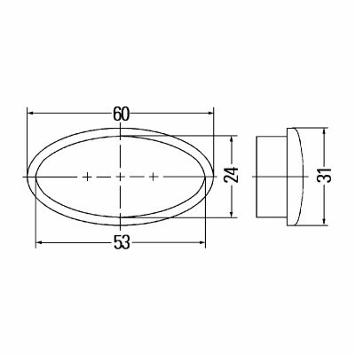 Feu de position latéral LED 12V_1