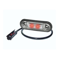 LED-Schluß-/Umrißleuchte rot, Kabel 0,5m P&R