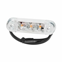 Luce di posizione bianca a LED PRO-SLIM, 12V