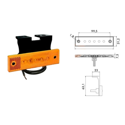 LED-Seitenmarkierungsleuchte PRO-SUPER-FLAT_0