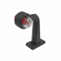 Luce d'ingombro rossa/bianca supporto  90°