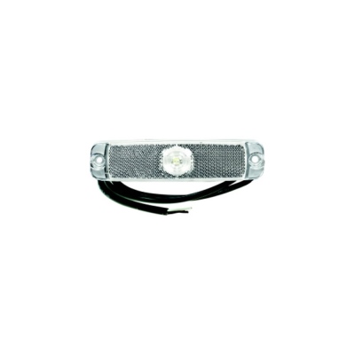 Luce di posizione bianca a LED, cavo 0,5m, 12/24V_1