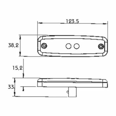 LED Seitenmarkierungsleuchte mit AMP- Super Seal_2