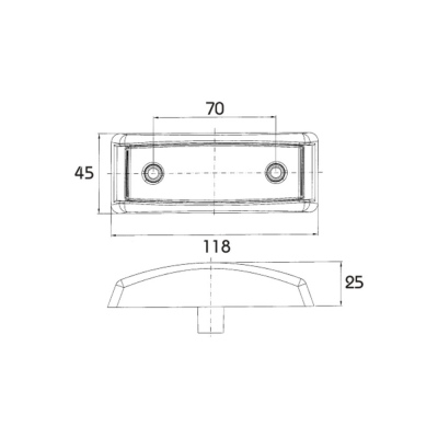 Fanale di posizione laterale LED PRO-SML, 10-32V_1