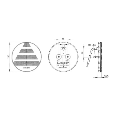 Feu 3 fonctions à LED PRO-DISC _4