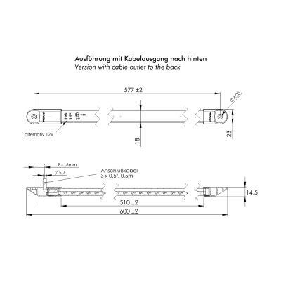 LED Heckleuchte PRO-STRIPE ECE II_1