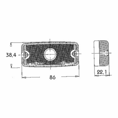 Luce di posiz aranc con catadiottro 12V/24V_1