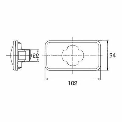 Fanale di posizione laterale LED Volvo_1