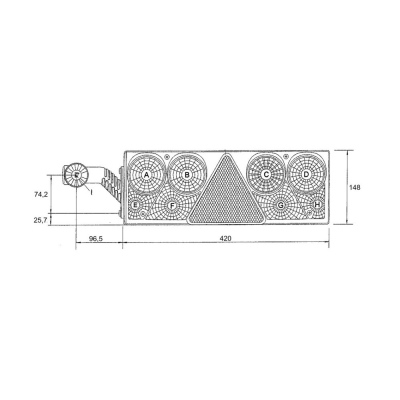 Fanale post Europoint II , destra, 7 pol. 24V _2