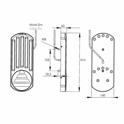 LED Mehrkammerleuchte PRO-5/5F rechts_1