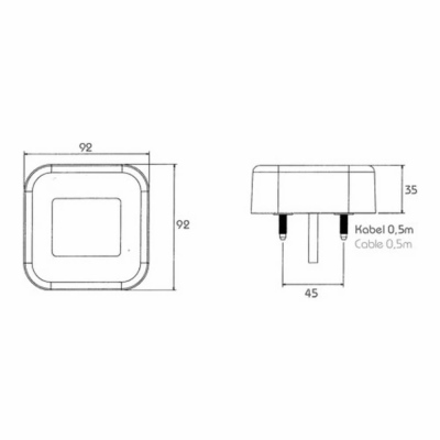 LED Mehrkammerleuchte PRO-M-ROAD Kabel 02m_4