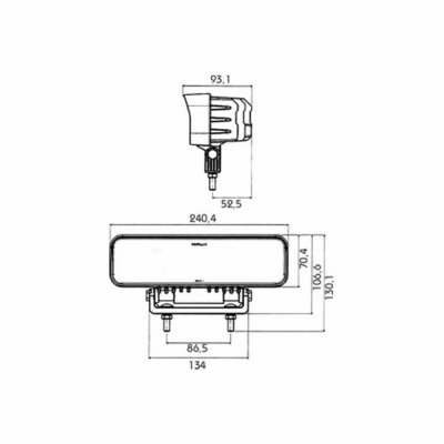 LED Arbeitsscheinwerfer PRO-SUPER-ROCK, 3000 lm_2