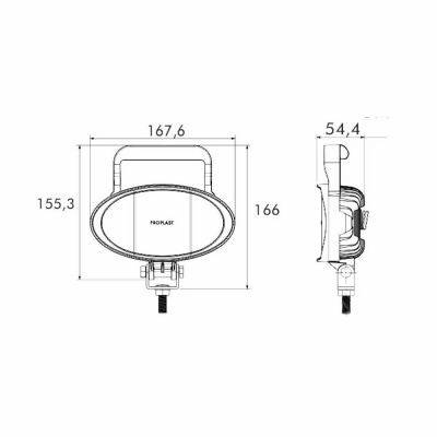 LED Arbeitsscheinwerfer PRO WORK II H&S_2