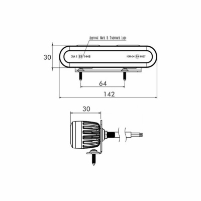 Lampeggiante a LED PRO-POWER-STROBE_1