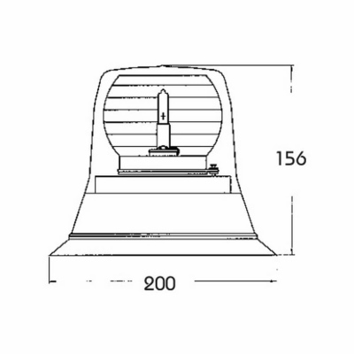 Rundumkennleuchte EVOLUTION LINE Vakuum/Magnet_1