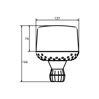 Lampeggiante LED PRO-ROTA-FLASH XL fissaggio fless_1