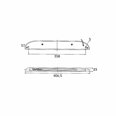 Luce di stop ausiliaria a LED per esterni, 24V_1