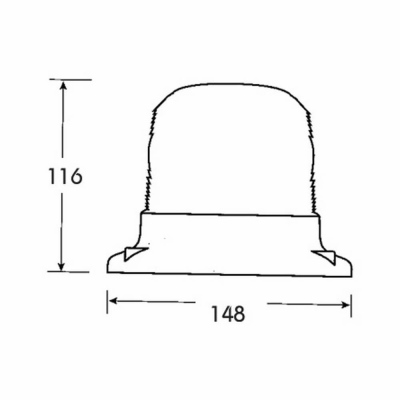 Lapeggiante Xenon 12V/24V, 8W magnetico_1