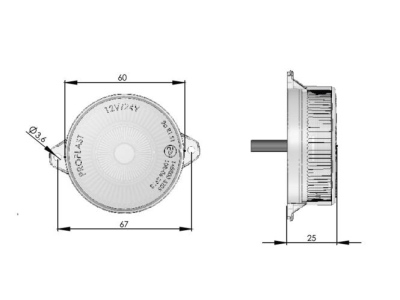 LED Nebelschluss-/Rückfahrleuchte PRO-MINI-RING II_3