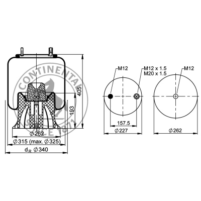 Soffieto d'aria compl con Pistone plastica, CONTI_0