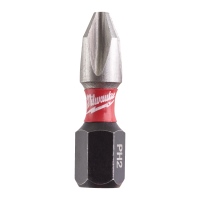 Bit PH2 x 25mm SHOCKWAVE™ 25-teilig, Milwaukee