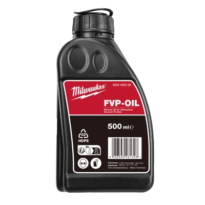 Fuel™ Mineralöl für Vakuumpumpen 500ml, Milwaukee_0