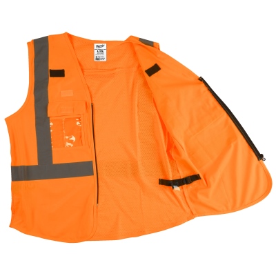 Warnschutzweste orange Größe L/XL, Milwaukee_1