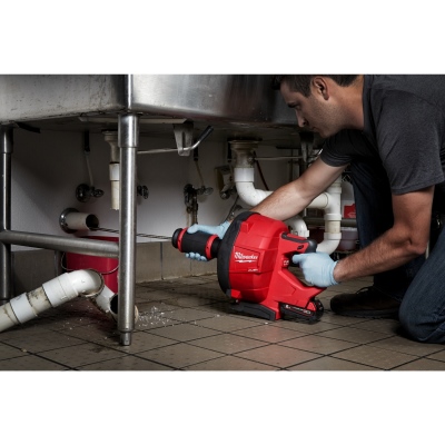 Akku-Rohrreiniger mit 10-mm-Spirale, Milwaukee_2