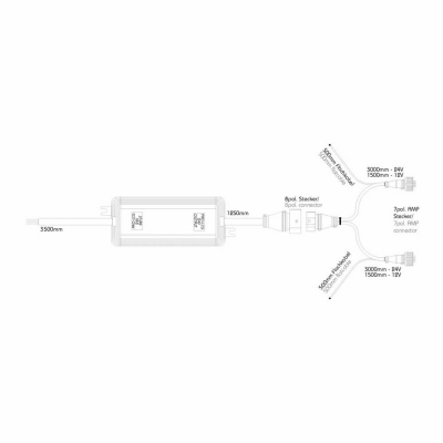 Controllo di assorbimento LED PRO-LCG 12V - 7 pol._1