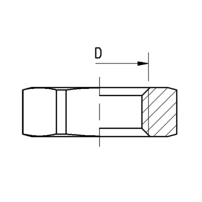 Kontermutter M16X1,5 Raufoss_2