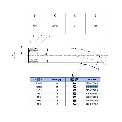 Bremsschlauch Ø 11x3,5 / 20m_1