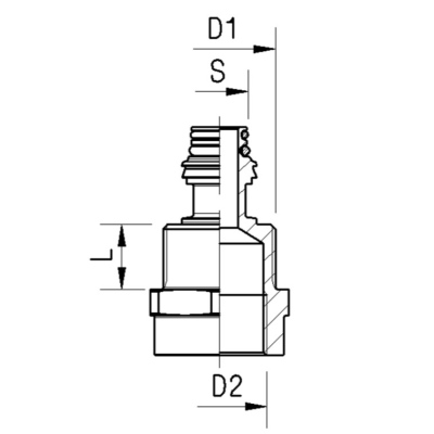 Anschlussschottstutzen ABC Regular Raufoss_1