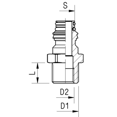 Anschlussschottstutzen ABC Heavy Duty Raufoss_1