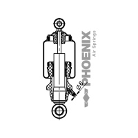 Kabinenluftfederbalg mit Kunststoffkolben, Phoenix