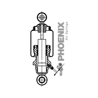 Kabinenluftfederbalg mit Kunststoffkolben, Phoenix