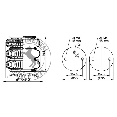 Coussins pneumatique Trinité, CONTI_0