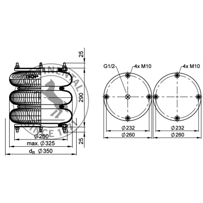 Coussins pneumatique Trinité, CONTI_0