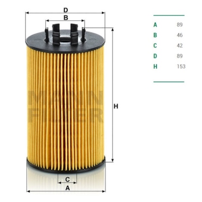 Filtre à huile MANN-FILTER_1