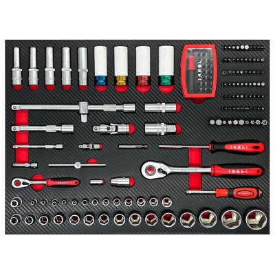 Chariot outils 283 pcs. 7 tiroirs TOMAC_1